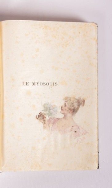 null MOREAU Hégésippe - Le Myosotis - Paris Librarie L.Conquet 1893 - reliure demi...