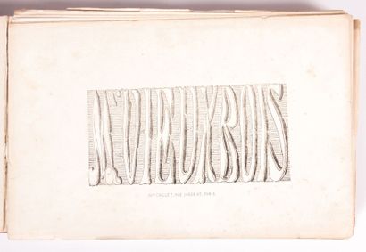 null TÖPFFER Rodolphe - Les amours de Monsieur Vieux Bois - Genève 1839 - reliure...