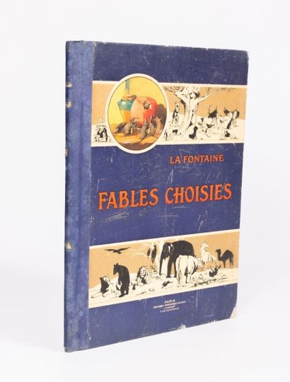 null LA FONTAINE Jean de - Fables Choisies - Paris Libraires Imprimeries Réunies...