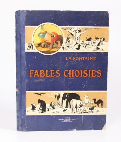 null LA FONTAINE Jean de - Fables Choisies - Paris Libraires Imprimeries Réunies...