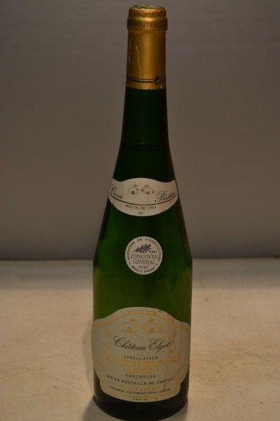 null 1 Blle	MUSCADET SÈVRE & MAINE/LIE mise Chateau Elget		1993

	Médaille d'Argent...