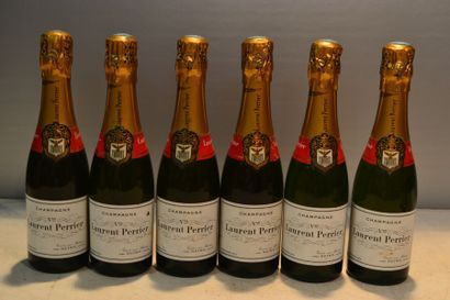 null 6 Demies	Champagne LAURENT PERRIER Brut		NM

	Et. impeccables. N : léger ma...