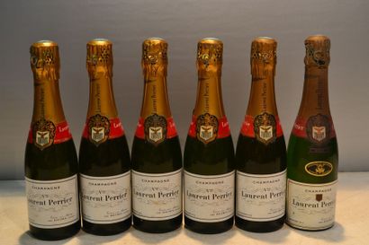 null 6 Demies	Champagne LAURENT PERRIER Brut		NM

	Et. impeccables. N : léger ma...