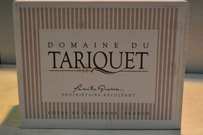 null 6 Blles	DOMAINE DE TARIQUET Classic 	Côtes de Gascogne	2014

	Carton d'origine...