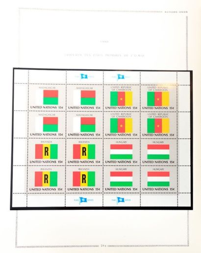 null Un album dont Nations Unies, période 1959-1980. Bloc feuillé