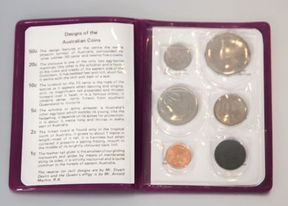 null Pochette inscrite Silver Jubilee Commemorative Uncirculated Coin Set, Royal,...