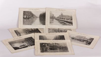 null A. Taride (Editeur)

Huit planches sur carton représentant les Innondations...