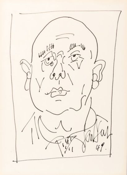 null GEN PAUL (1895-1975)

Portrait de Max Revol

Encre de Chine sur papier

Signée...