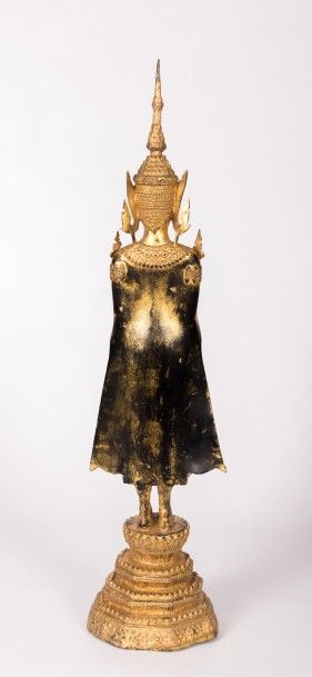 null Bouddha en bronze doré, époque Ratanakosin

Siam, XIX ème siècle

(en partie...