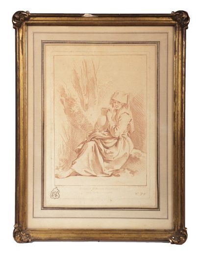 null HUET Jean Baptiste (1745-1811) d'après - BOUCHER François (1703-1770) d'après,...