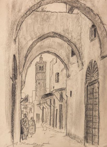 null RUBCOV Aleksandr dit ROUBTZOFF Alexandre (1884-1949)

Vue animée du Minaret...