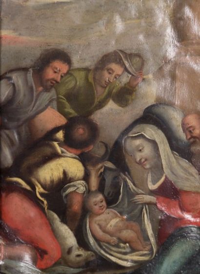 null Ecole italienne du XVIIème siècle, suiveur de Bassano	

L'Adoration des Mages

Huile...