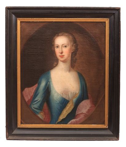null Ecole Anglaise du début du XVIIIème siècle

Portrait d'une élégante

Huile sur...