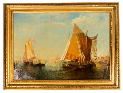 null WYLD William (1806-1889)

Vue de Venise

Huile sur toile

Signée en bas à gauche

(restaurations)

72...