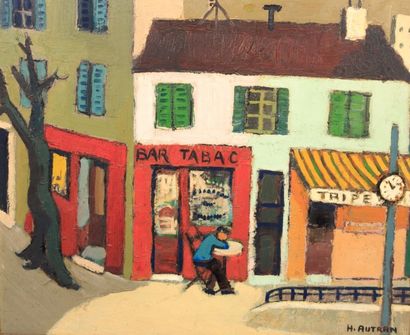 null AUTRAN Henri (né en 1926)

Le Bar Tabac

Huile sur toile

Signée en bas à droite

55...