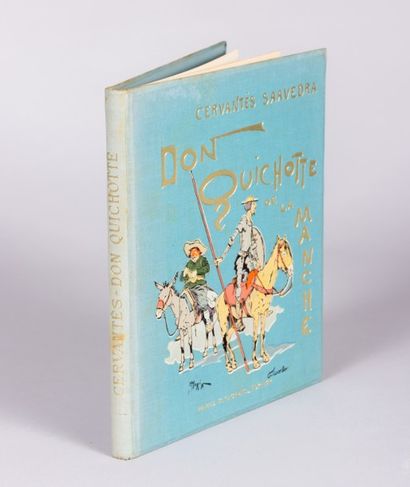 null SAAVEDRA CERVANTES - Don Quichotte de la Manche- Paris Henri Laurens SD (1929)...