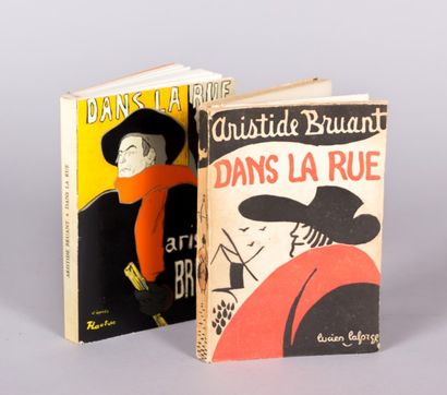 null BRUANT Aristide - Dans la rue - Paris Eugène rey 1924 - broché, couverture rempliée...