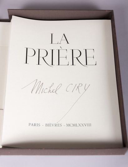 null CARREL Alexis - La prière - Paris - Bièvres Pierre de Tartas 1978 - couverture...