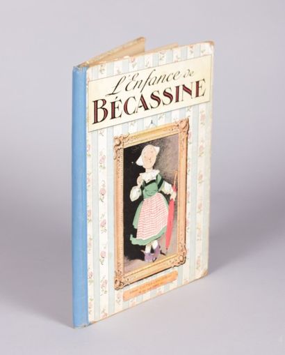 null CAUMERY - L'enfance de Becassine - Paris Gautier-Languereau 1929 - reliure cartonnage...