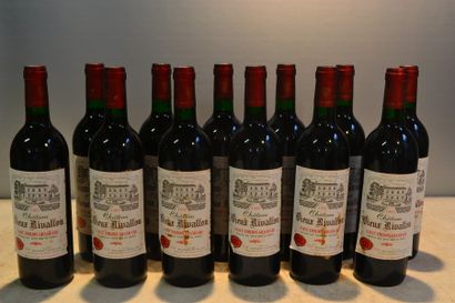 null 12 Blles	CH. VIEUX RIVALLON	St Emilion GC	1993

	Et. un peu tachées. N : 9 mi...