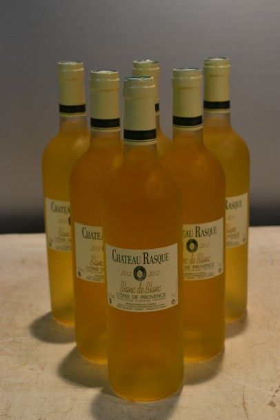 null 6 Blles	CH. RASQUE	Côtes de Provence	2012

	Blanc de Blanc. Présentation, niveaux...
