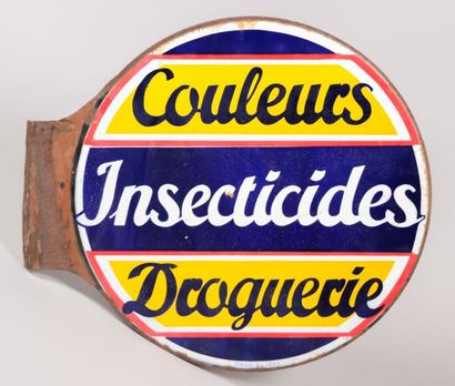 null COULEURS INSECTICIDES /FLY-TOX 

Enseigne émaillée double face

Email Ed Jean

(oxydations...