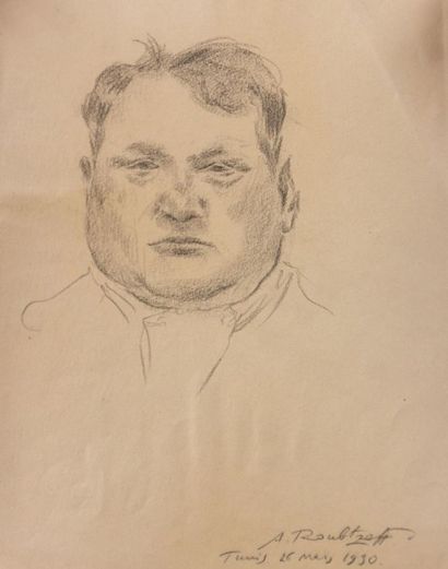 null RUBCOV Aleksandr dit ROUBTZOFF Alexandre (1884-1949)

Portrait de colon

Fusain...