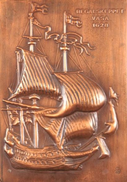 null PARCK Ragnar (XXème siècle)

Deux plaques en cuivre repoussé figurant des vaisseaux...