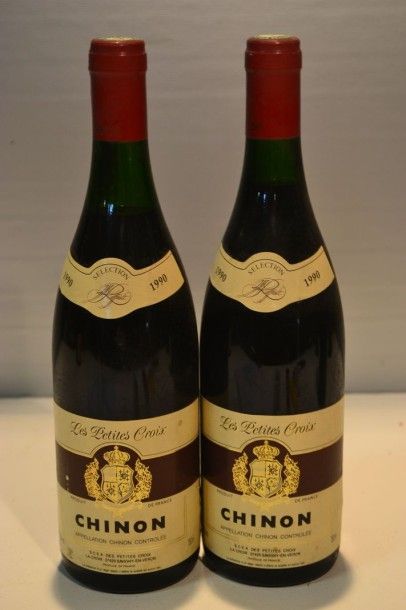 null 2 Blles	CHINON "Les Petites Croix" mise Domaine 		1990

	Et. excellentes. N...