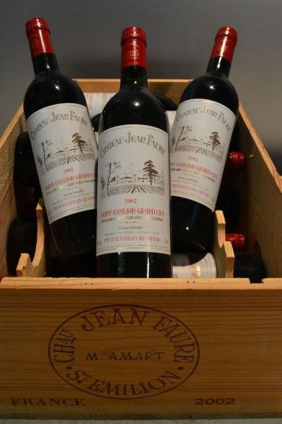 null 12 Blles	CH. JEAN FAURE	St Emilion GC	2002

	Présentation et niveaux impeccables....