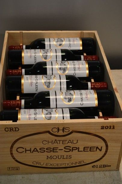 null 12 Blles	CH. CHASSE SPLEEN 	Moulis	2011

	Présentation et niveaux impeccables....