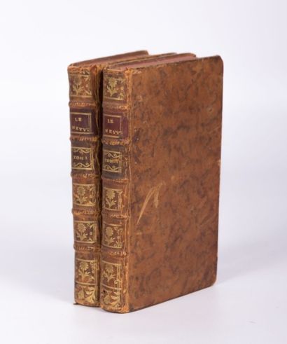 null ALGAROTTI - Le Newtonianisme pour les dames - Paris Montalant 1739 - deux volumes...