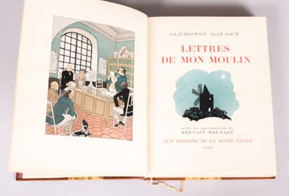 null DAUDET Alphonse - Les lettres de mon moulin - Paris, Edition de la Bonne Etoile,...