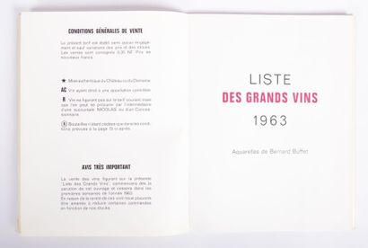 null [OENOLOGIE - NICOLAS VINS]

Catalogue illustré, liste des grands vins 1963 -...