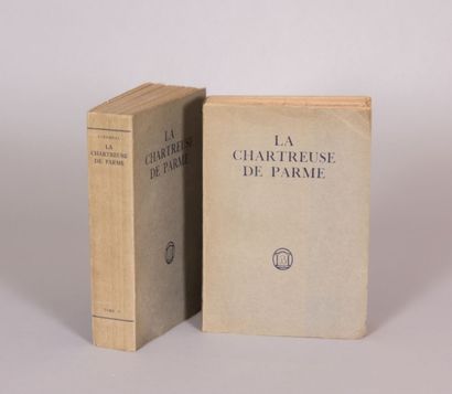 null STENDHAL - La Chartreuse de Parme - Paris Editions Bossard 1928 - brochés -...