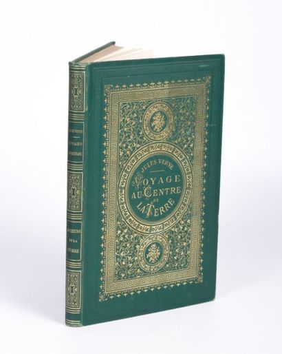 null VERNE Jules - Voyage au centre de la Terre - Paris Hetzel 1867 - un volume -...