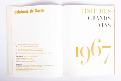 null [OENOLOGIE - NICOLAS VINS]

Catalogue illustré, liste des grands vins 1967 -...