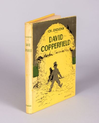 null DICKENS Charles - David Copperfield - Paris Delagrave 1937 - reliure percaline...