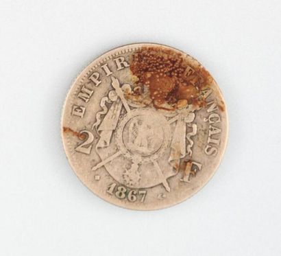 null NAPOLEON III (1852-1870)

Une pièce de deux francs Napoléon III tête laurée,...
