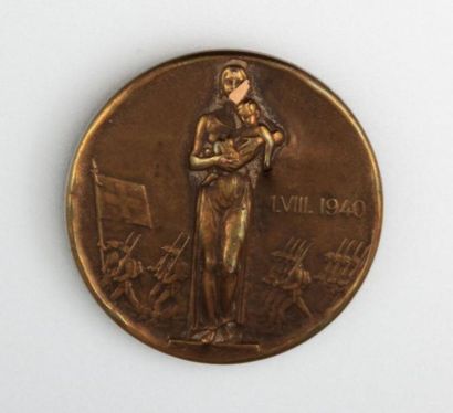 Médaille I.VIII 1940, mobilisation suisse...