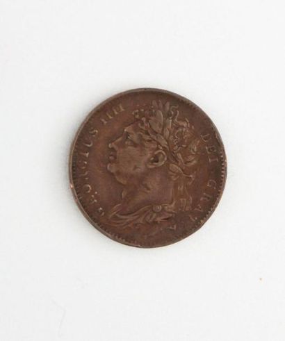 null Médaille Georges IIII

Britanniar rex fid : Def : 1822

Bronze

Diam : 25 m...