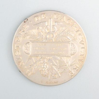 null Médaille en argent Ministère de l'Agriculture, Paris 1887, concours général...