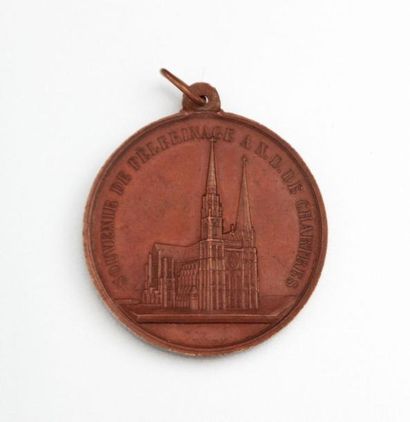 null Médaille Souvenir de pèlerinage A.N.D de Chartres

N.D de Sous Terre - N.Dame...