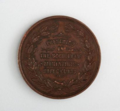 null Médaille en bronze The Bell Medal, presented by the Society of miniature Rifle...