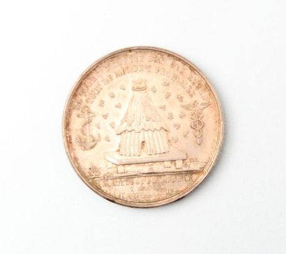 null Médaille Chambre de commerce d'Elbeuf 1861 - Instituée par décret impérial du...