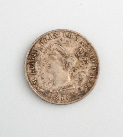null ITALIE

Dix soldes Marie Louise 1815

Argent

Poids : 2,5 g - Diam. : 18 mm...