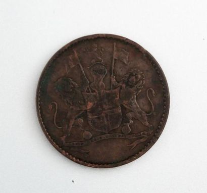 null SAINTE HELENE

Un half penny 1821

Diam. : 30 mm

(usures)



Note : Sainte...