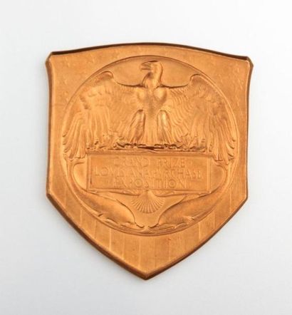 null Médaille en bronze Universal exposition St Louis United States of America 1904,...
