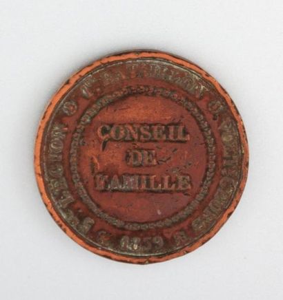 null Médaille en bronze, garde Nationale de Paris, Liberté Ordre Public 1830

5ème...