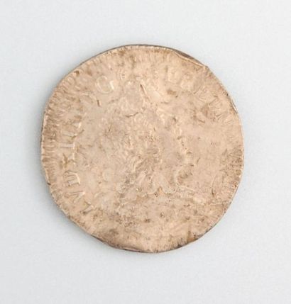 null LOUIS XIV (1643-1715)

Ecu aux insignes, 1703

Buste cuirassé tête à droite...